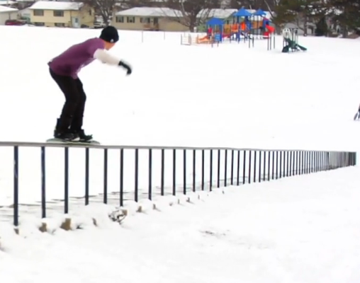 Minor Leakage: Joe Sexton Longest Rail Ever – Snowboard Magazine