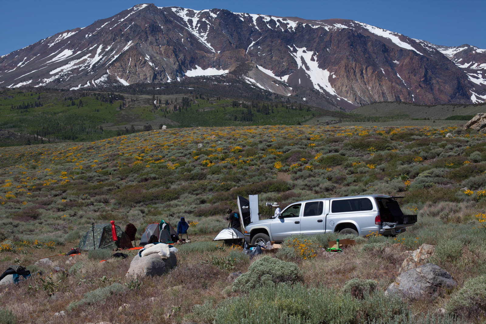 The "Camp Style" setup. | P: Floros