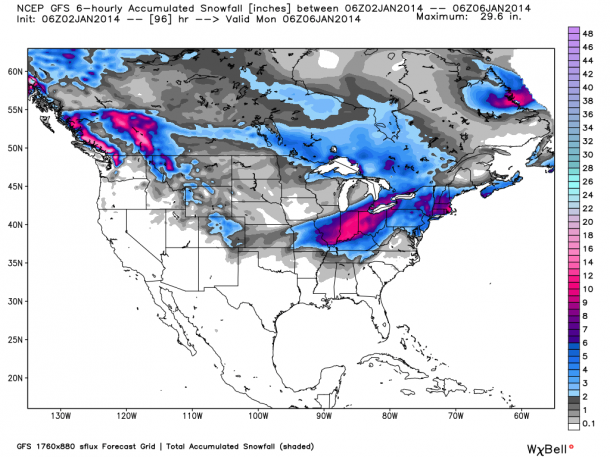 15 GFS Total Snow