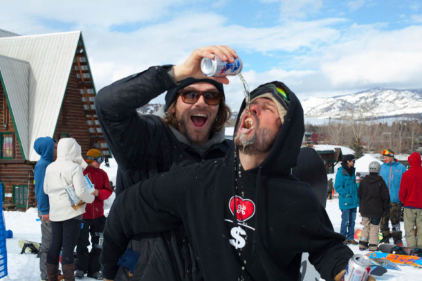 Gary Wyman & Aaron Dodds... not having fun at all.