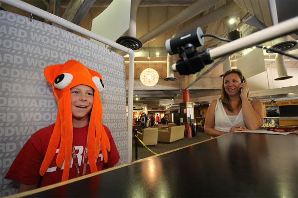 Hats are most certainly allowed at Woodward Copper picture day.