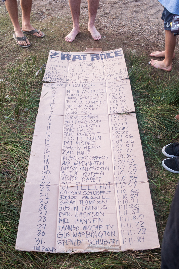 Drink Water Rat Race 2014 snowboarding Austin Smith Bryan Fox