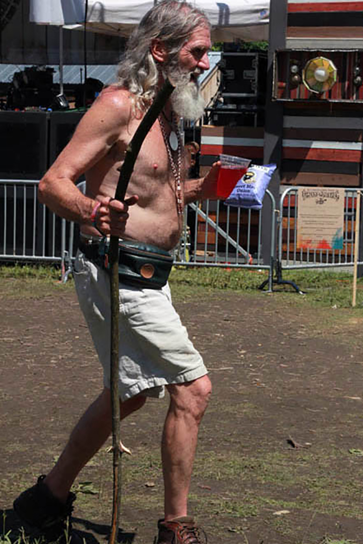 Honestly we're surprised he even has shoes on. Photo: Luke Stafford