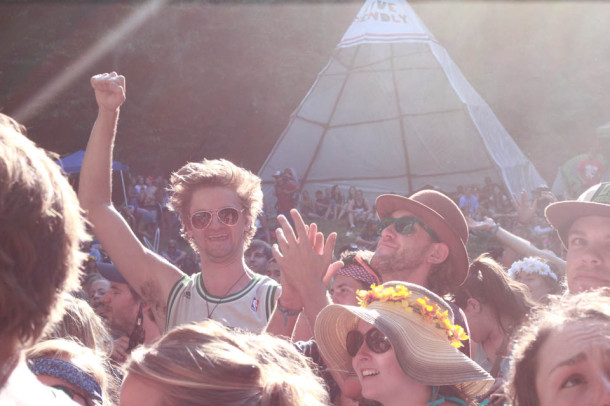 Good times and good vibes. Photo: Luke Stafford