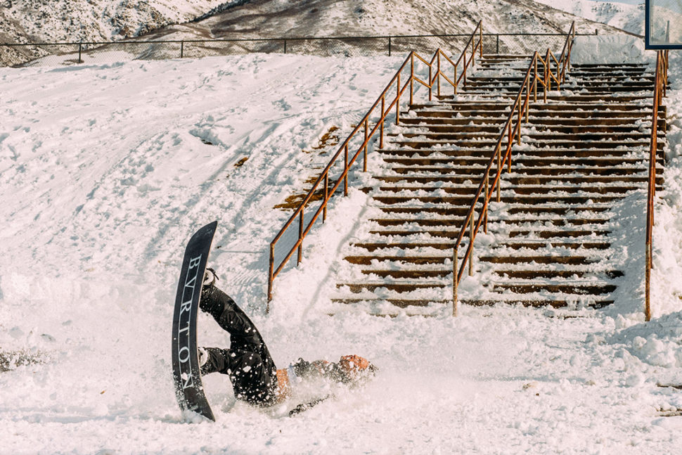 Zak Hale Snowboarding dean blotto gray
