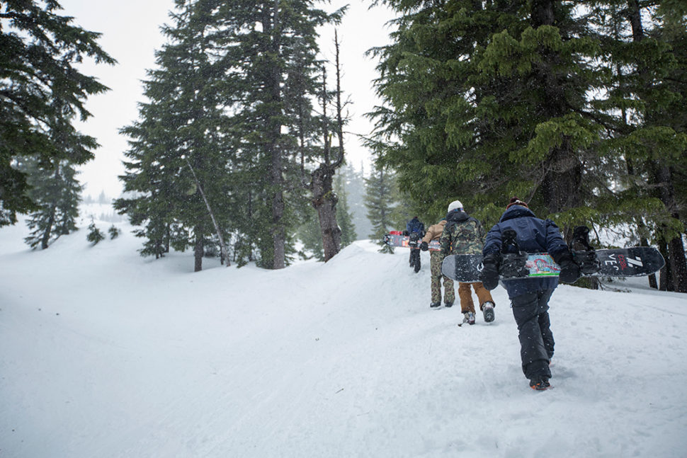 Coal Headwear approach winter snowboarding