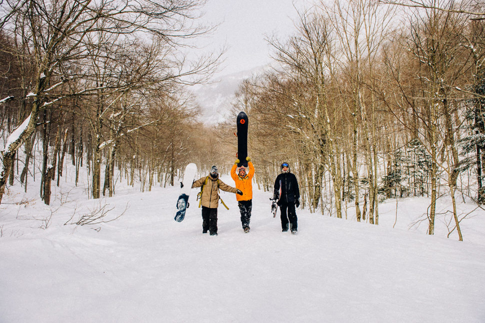 Dean Blotto Gray Those Days snowboarding Danny Davis Stowe Vermont