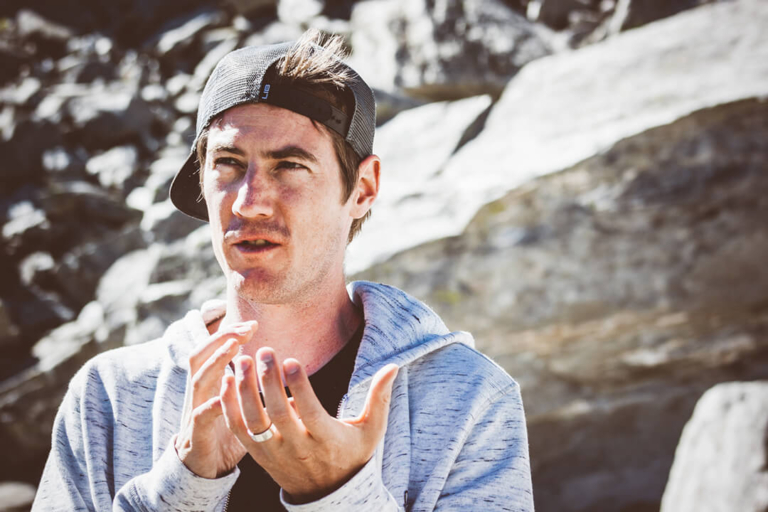 Fredi Kalbermatten snowboarding Holden Outerwear