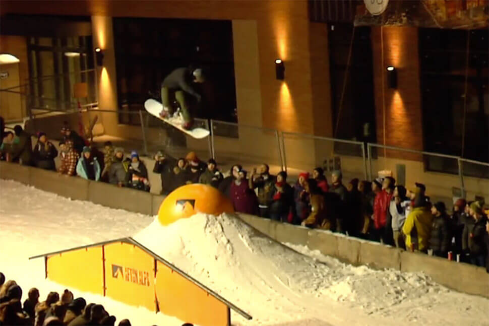 Afton Alps snowboarding