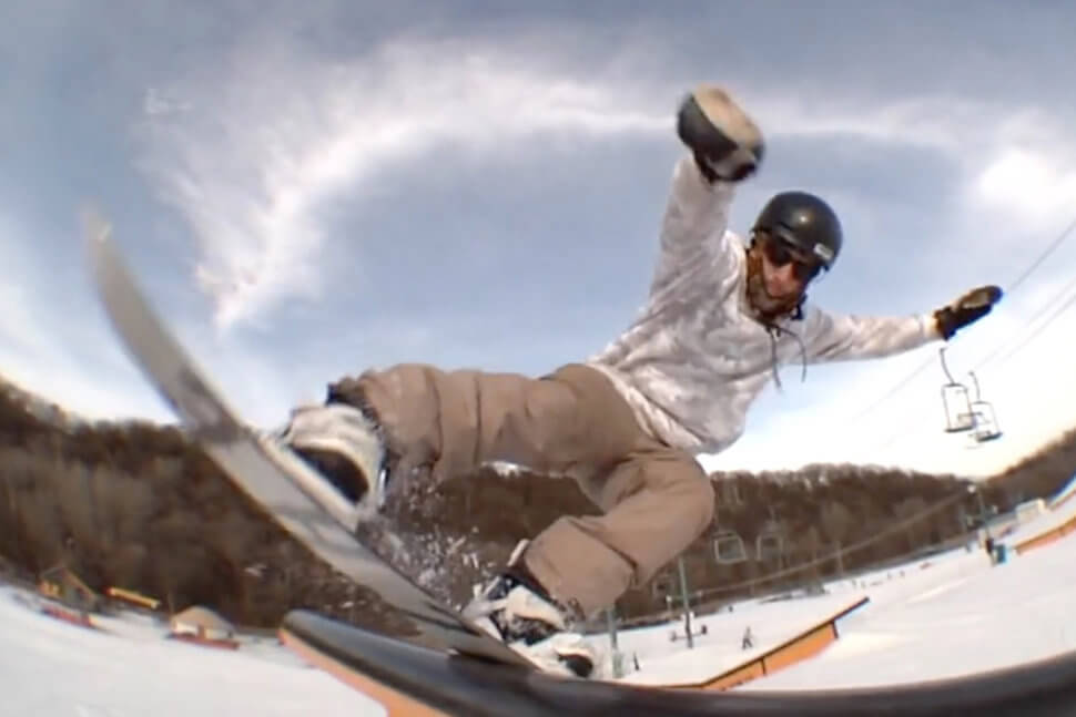 Afton Alps snowboarding