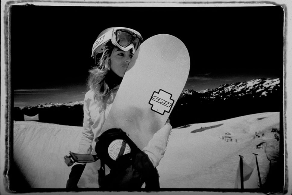 Victoria Jealouse snowboarding Mark Gallup Photography