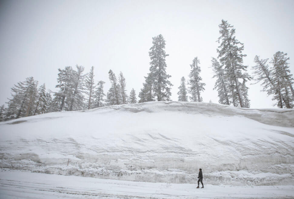 Mammoth Mountain snowboarding spring winter California