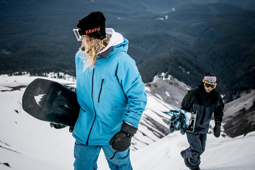 Burton Trifecta snowboarding Burton Snowboards Aaron Blatt Photography