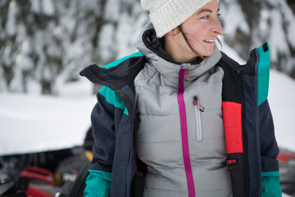 Mary Rand snowboarding 686 snowboard magazine