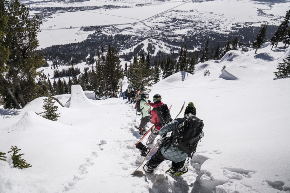 Natural Selection Jackson Hole course inspection