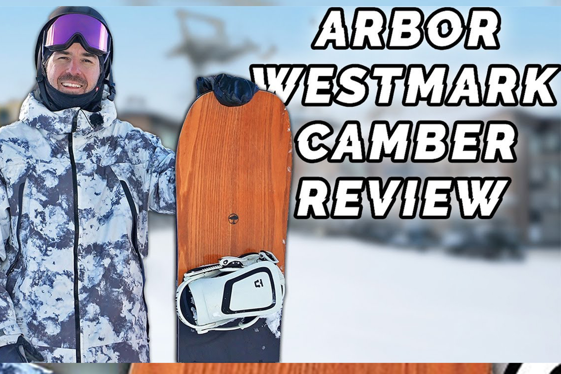 2024 Arbor Westmark Camber Review with Board Archive – Snowboard