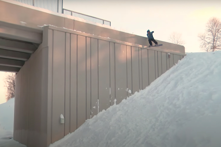 Mike Liddle Arbor Snowboards Remix