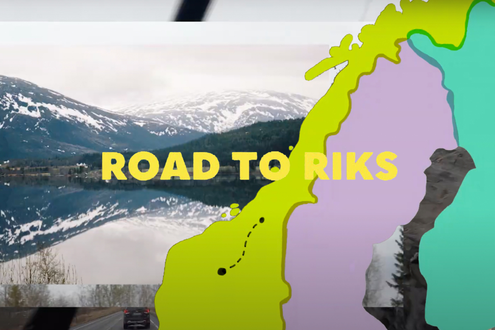 Road to riksgransen snowboarding