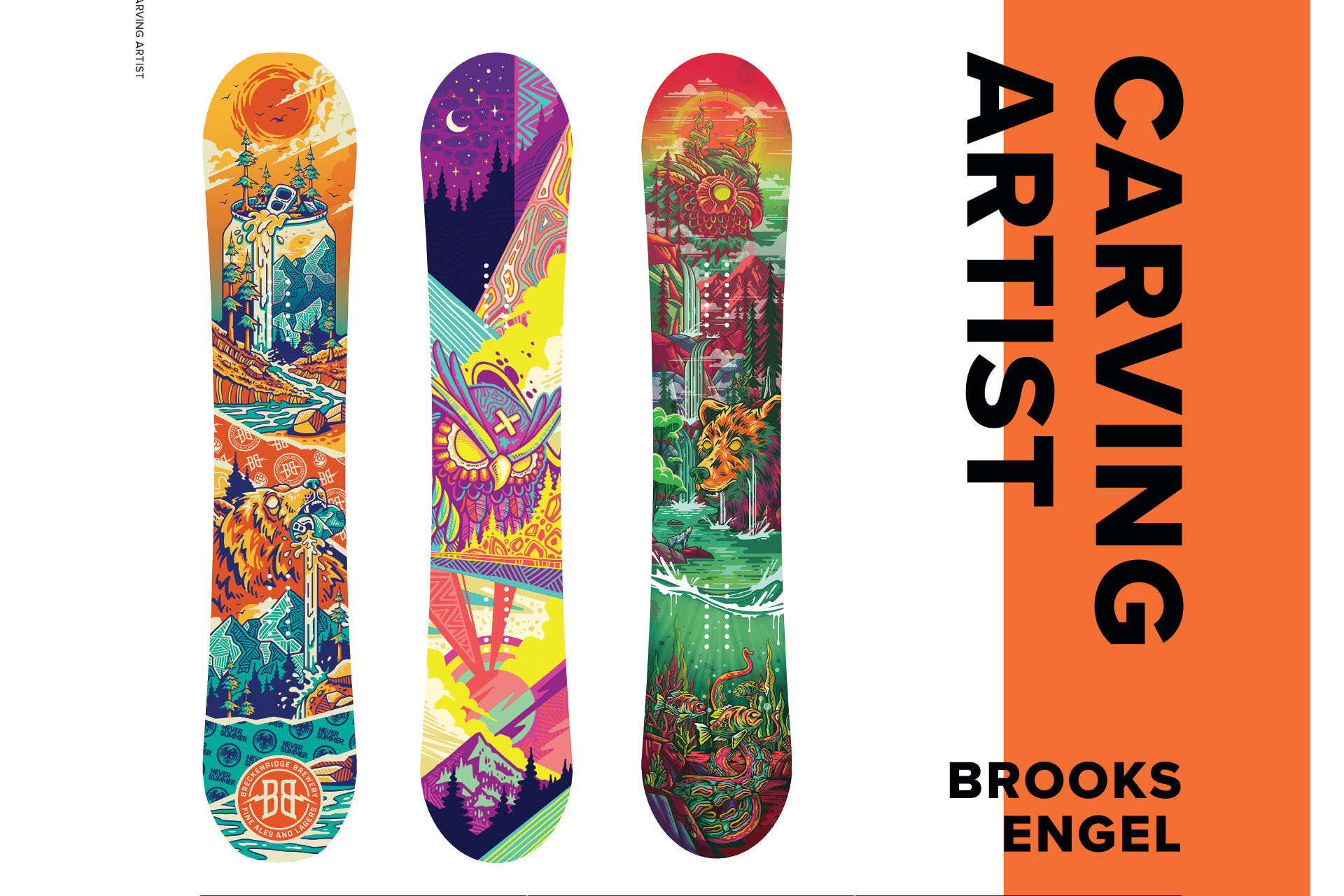 Carving Artist: Brooks Engel – Snowboard Magazine