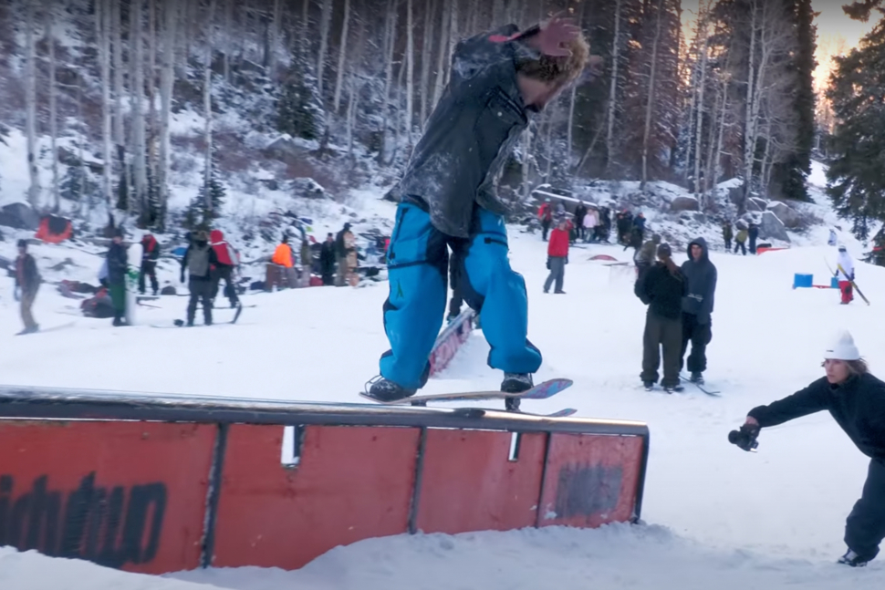 Utah Snowskating Thumbnail Hoveland
