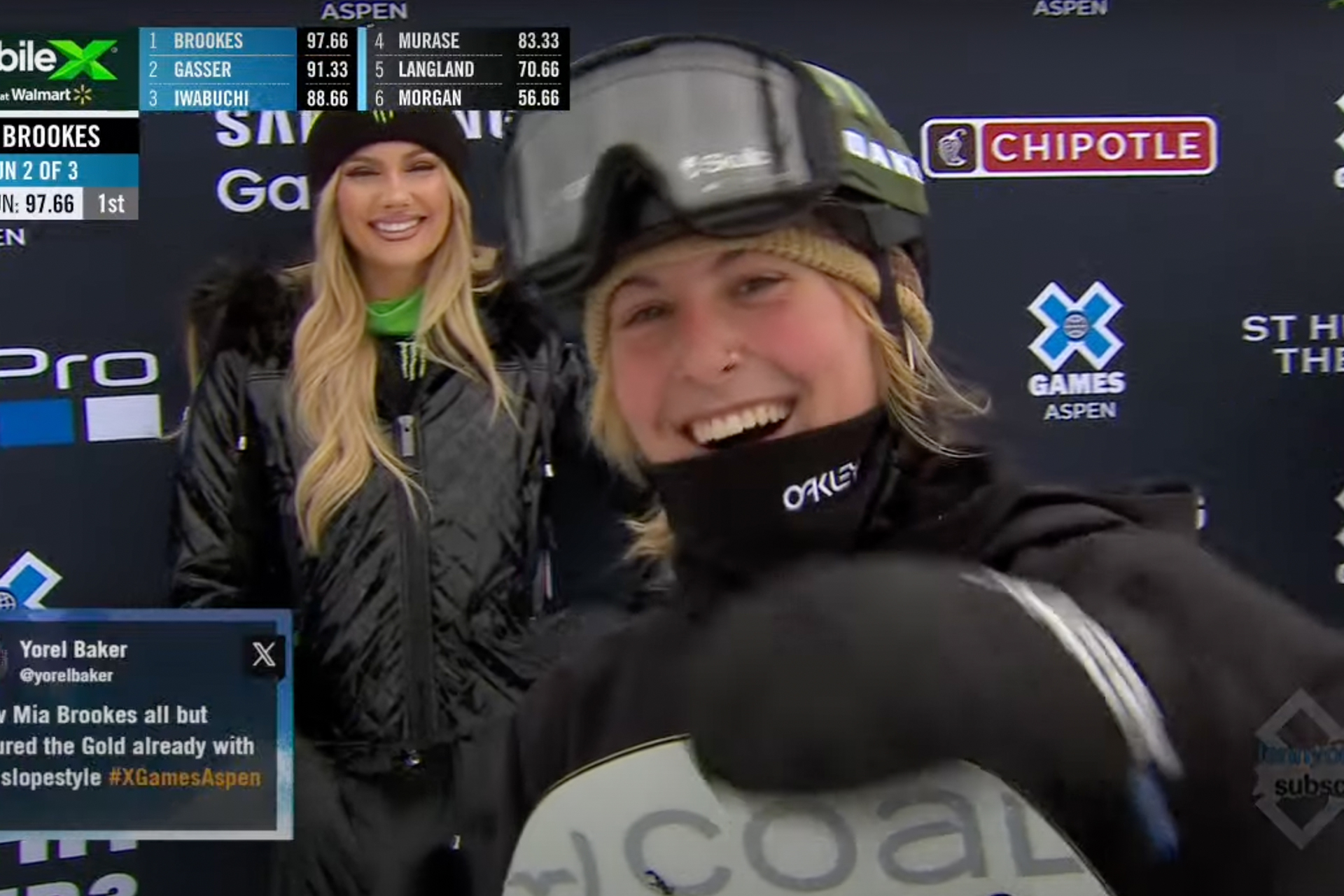 17-Year-Old Mia Brookes Wins 2024 X Games Gold in Women's