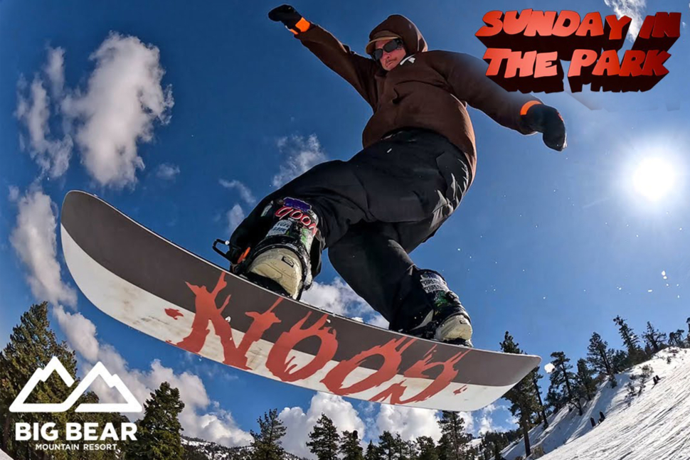 Sunday In tHe PArk Big Bear Southern California Snowboarding