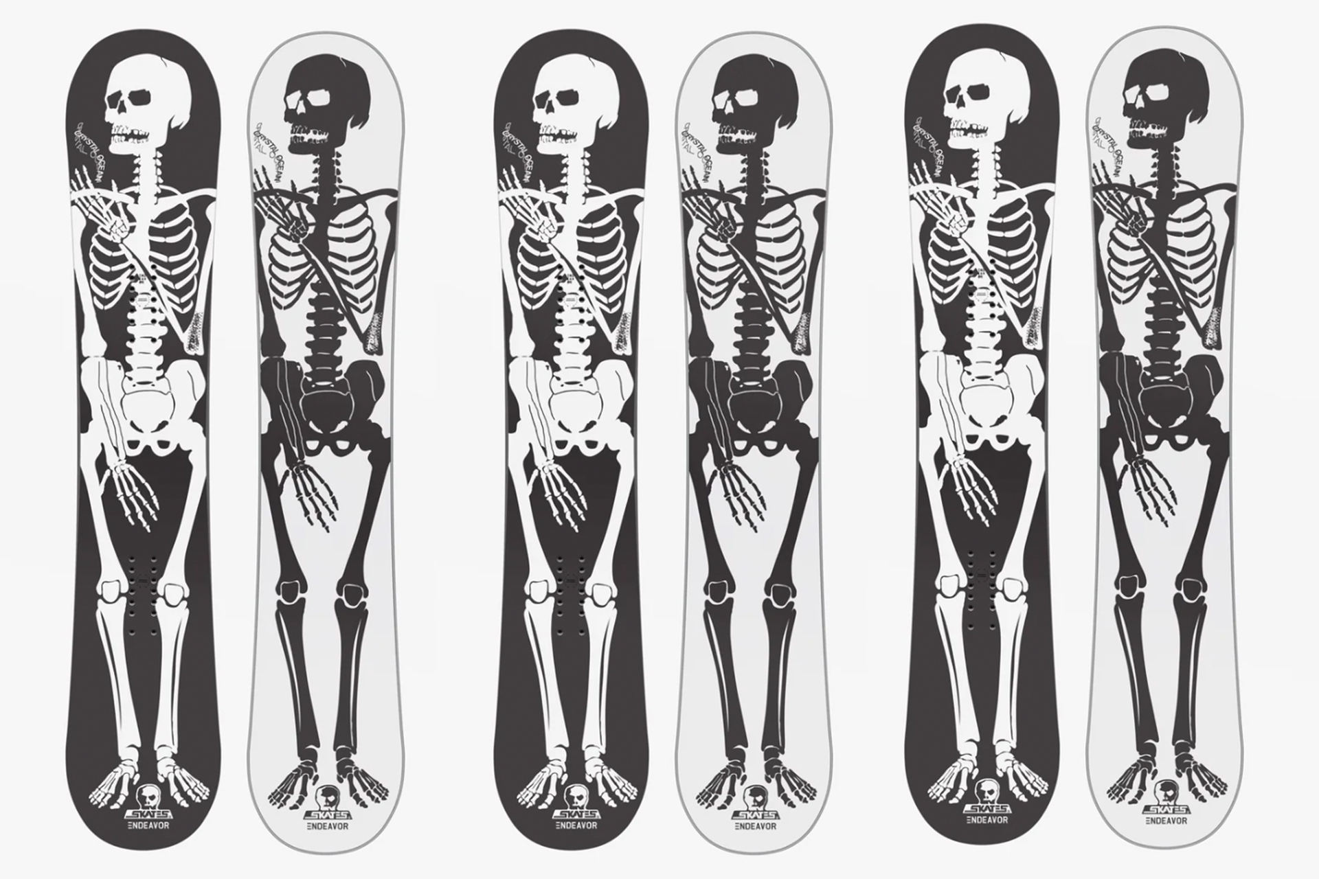 Skull Skates x Endeavor Collab Brings Back O.G. Bomber Skeleton