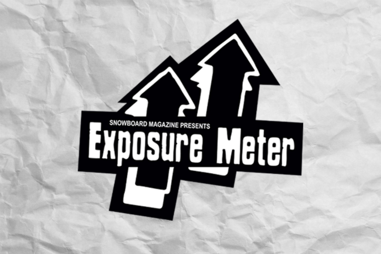 Exposure Meter Snowboarding
