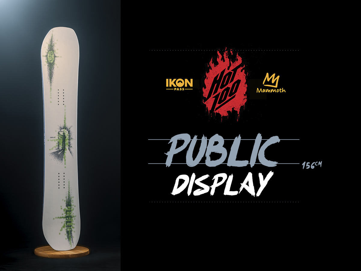 All Mountain: PUBLIC DISPLAY – Snowboard Magazine