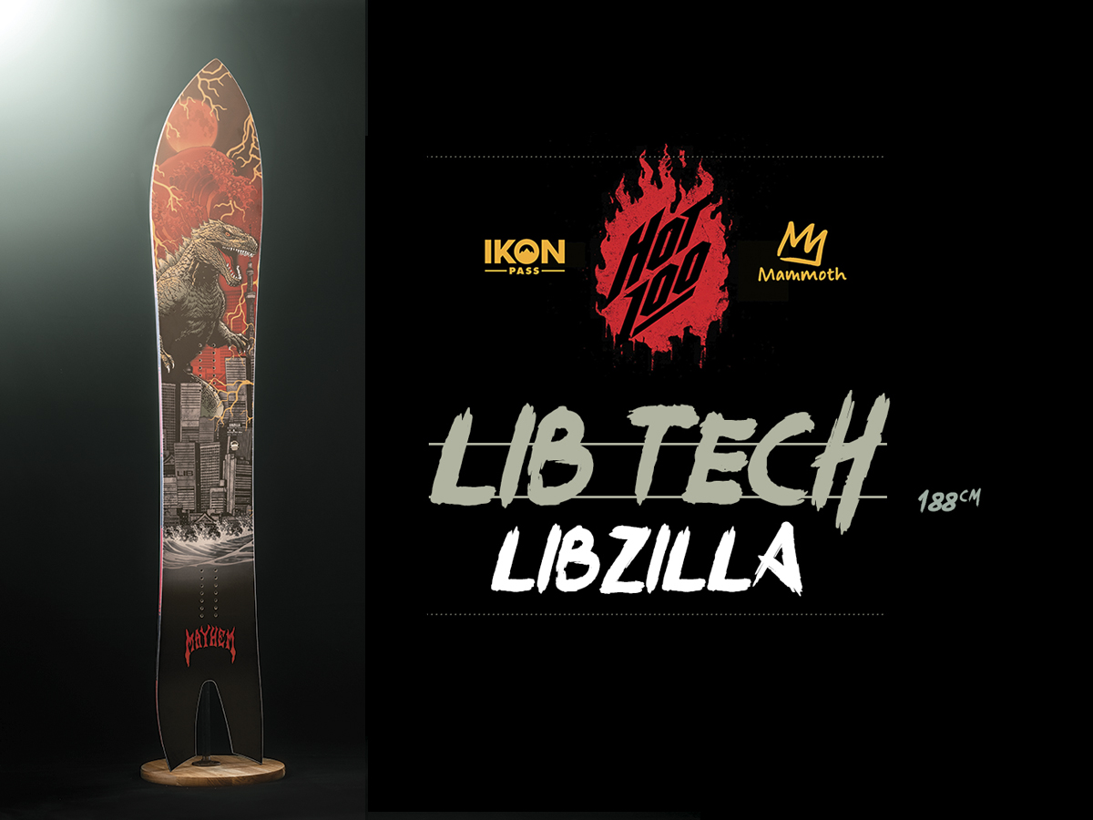 Carving Board: LIB TECH LIBZILLA – Snowboard Magazine