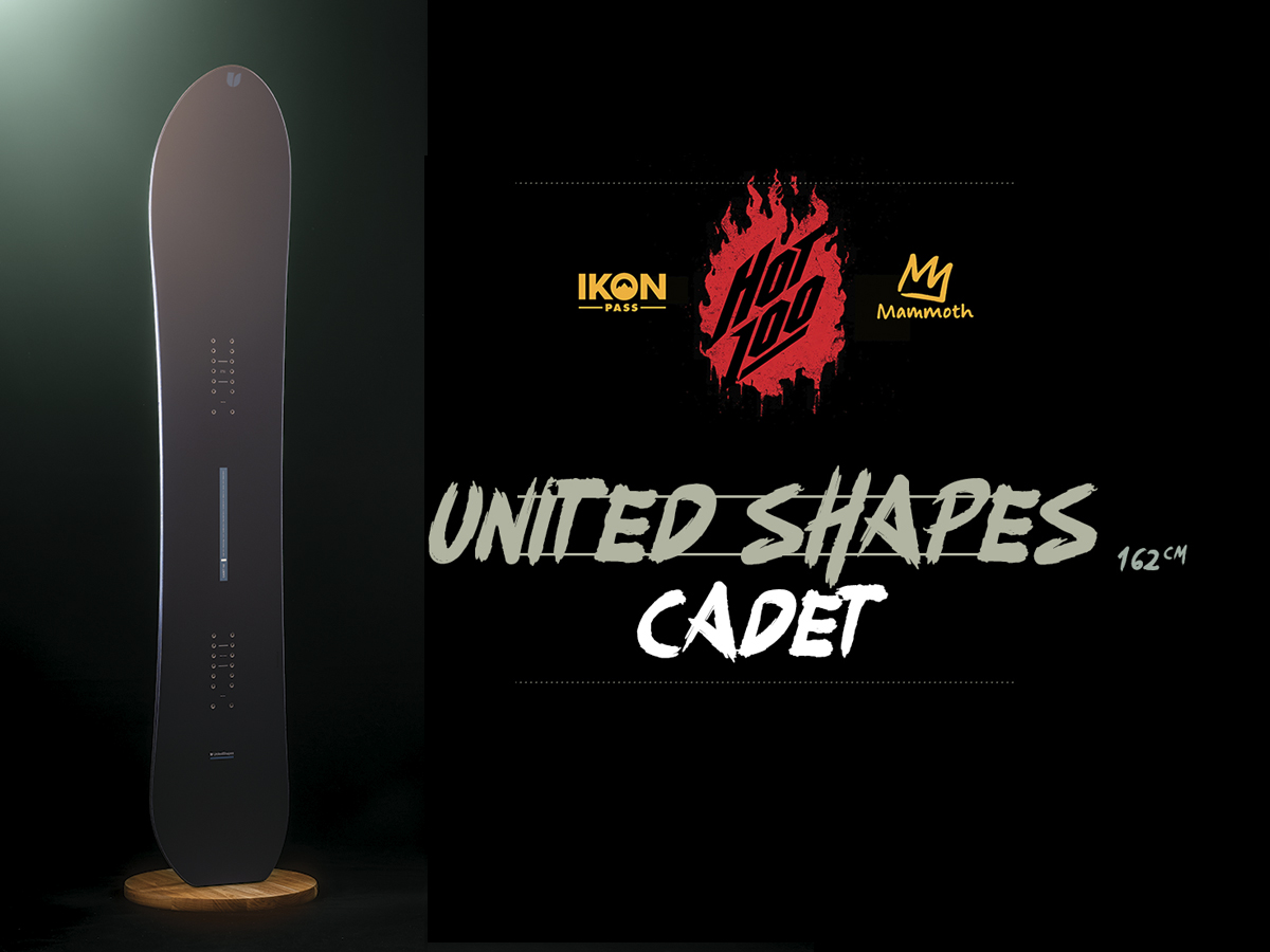 Carving Board: UNITED SHAPES CADET – Snowboard Magazine