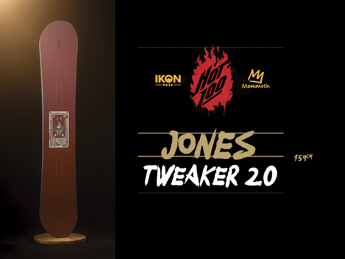 Park Board: JONES TWEAKER 2.0 – Snowboard Magazine