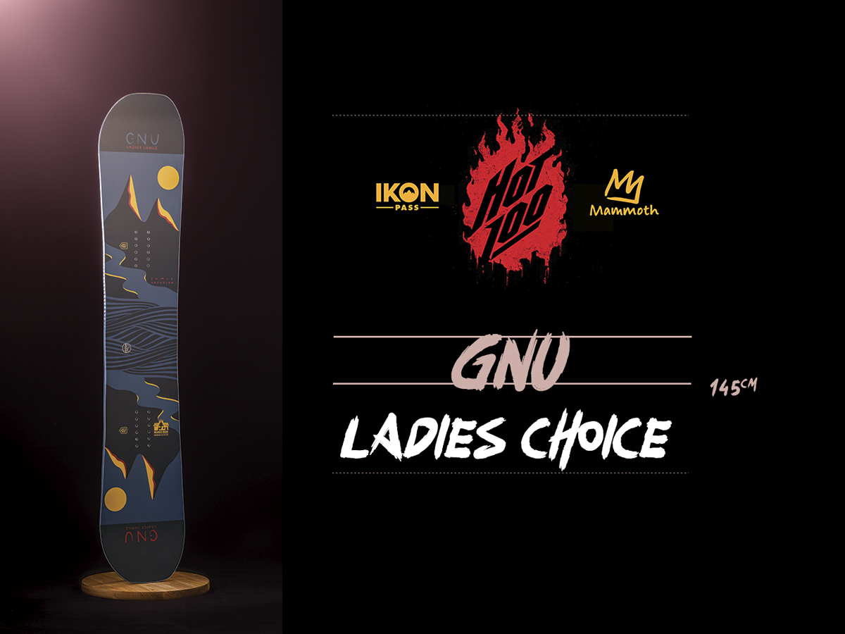 Women's Board: GNU LADIES CHOICE – Snowboard Magazine